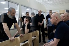 Ermənistan silahlı qüvvələri tərəfindən əsir və girov götürülmüş, xəsarətlər almış zərərçəkmişlər məhkəmədə ifadə veriblər (FOTO)