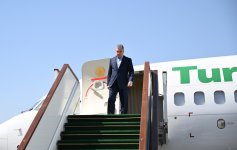 Türkmənistan Xalq Məsləhətinin sədri Qurbanqulu Berdiməhəmmədov Füzuli rayonuna gəlib (FOTO/VİDEO)