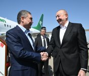 Türkmənistan Xalq Məsləhətinin sədri Qurbanqulu Berdiməhəmmədov Füzuli rayonuna gəlib (FOTO/VİDEO)