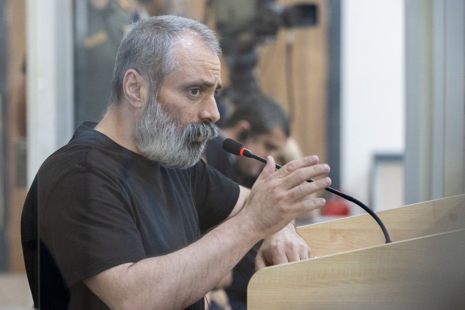 Ermənistan silahlı qüvvələri tərəfindən əsir və girov götürülmüş, xəsarətlər almış zərərçəkmişlər məhkəmədə ifadə veriblər (FOTO)