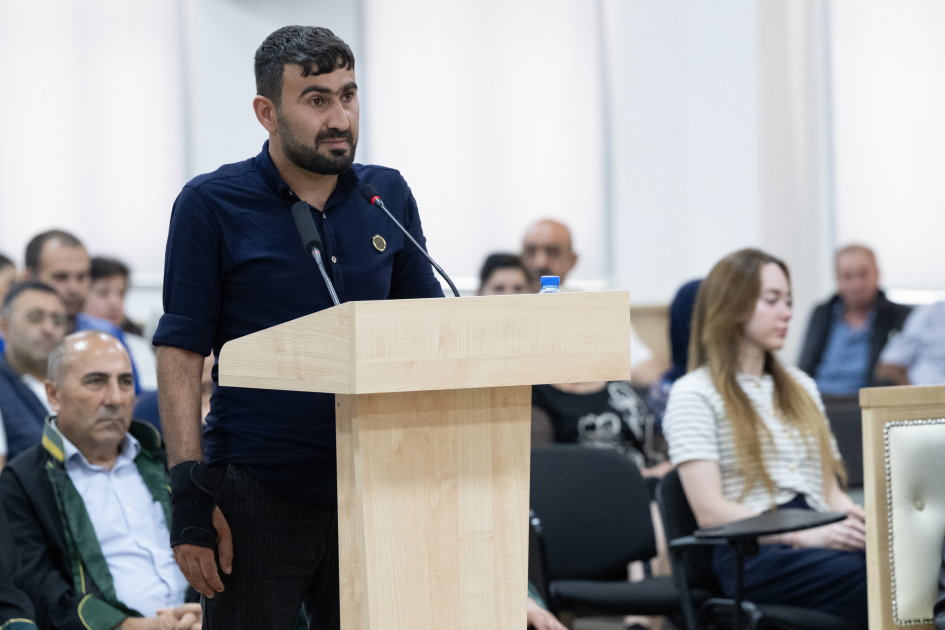 Ermənistan silahlı qüvvələri tərəfindən əsir və girov götürülmüş, xəsarətlər almış zərərçəkmişlər məhkəmədə ifadə veriblər (FOTO)