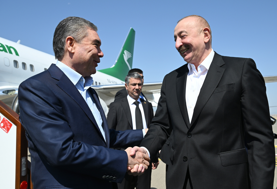 Türkmənistan Xalq Məsləhətinin sədri Qurbanqulu Berdiməhəmmədov Füzuli rayonuna gəlib (FOTO/VİDEO)
