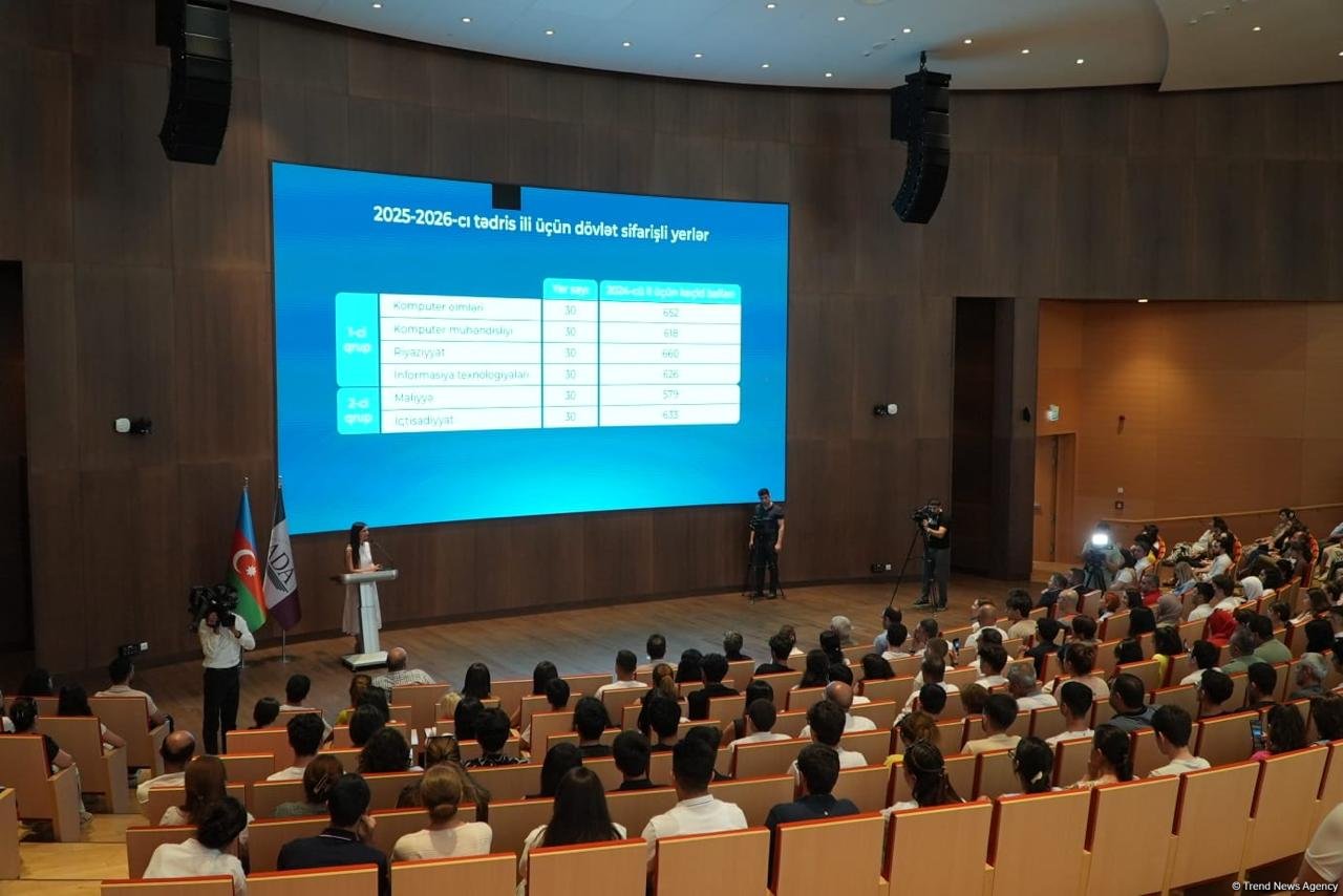 ADA Universitetində dövlət sifarişli yerlərin sayı açıqlanıb