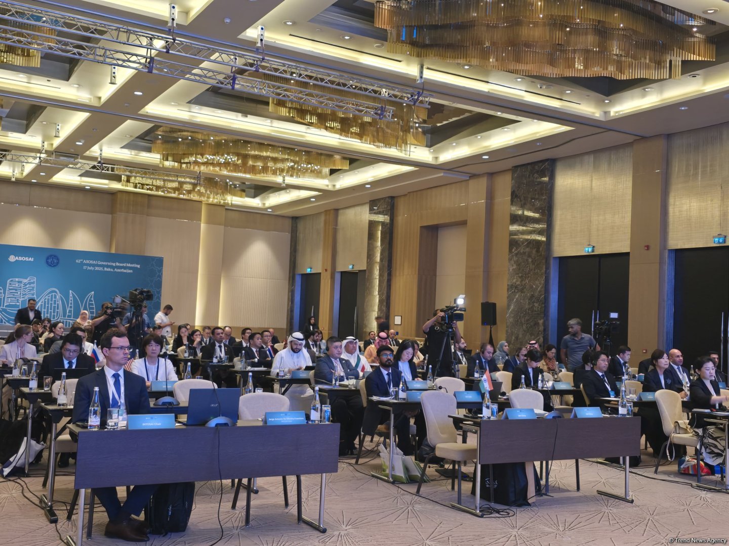 Bakıda Ali Audit Orqanlarının Asiya Təşkilatının İdarə Heyətinin 62-ci iclası keçirilib (FOTO)