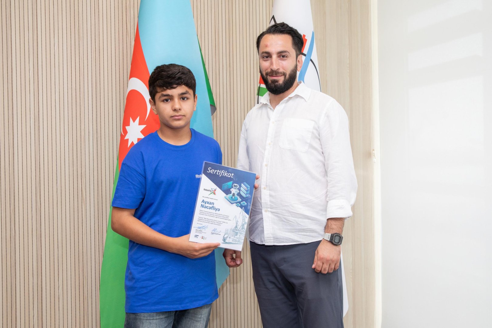 Bakı Limanının “ROBOPORT” proqramını uğurla bitirən şagirdlərə sertifikat verildi (FOTO)