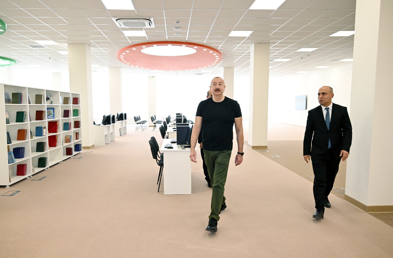 Prezident İlham Əliyev Ağdam şəhər 1 nömrəli tam orta məktəbin binasının açılışında iştirak edib (FOTO)