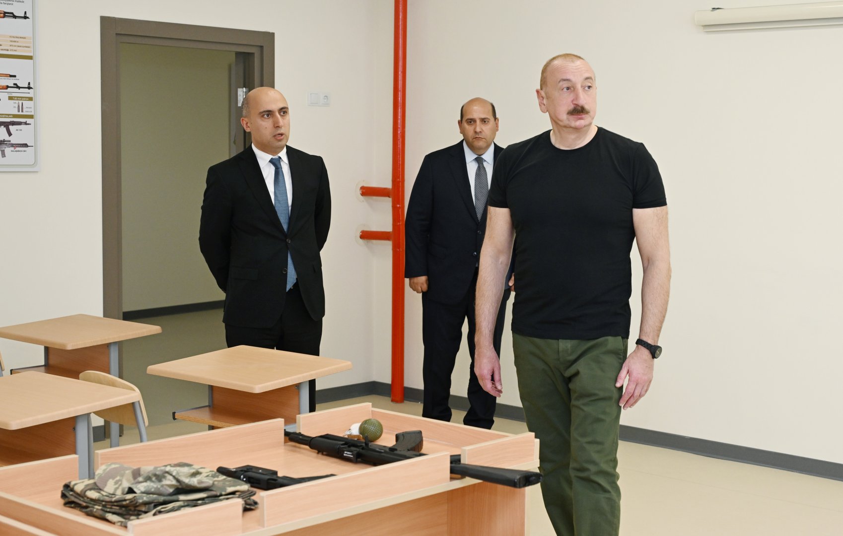 Prezident İlham Əliyev Ağdam şəhər 1 nömrəli tam orta məktəbin binasının açılışında iştirak edib (FOTO)