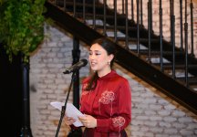 Heydər Əliyev Fondunun vitse-prezidenti Leyla Əliyeva Bakı Kitab Mərkəzində “Tanımadığımız Konfutsi” adlı gecədə iştirak edib (FOTO)