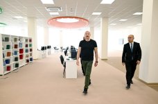 Prezident İlham Əliyev Ağdam şəhər 1 nömrəli tam orta məktəbin binasının açılışında iştirak edib (FOTO)