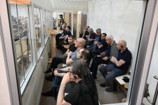 Ermənistan silahlı qüvvələrinin qalıqları və qeyri-qanuni erməni silahlı dəstələrinin törətdiyi təxribatlar nəticəsində zərər çəkmiş şəxslər məhkəmədə ifadə veriblər (FOTO)