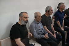 Ermənistan silahlı qüvvələrinin qalıqları və qeyri-qanuni erməni silahlı dəstələrinin törətdiyi təxribatlar nəticəsində zərər çəkmiş şəxslər məhkəmədə ifadə veriblər (FOTO)