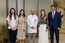 Heydər Əliyev Fondunun vitse-prezidenti Leyla Əliyeva “Məlhəm Hospital”ı ziyarət edib (FOTO)