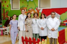 Heydər Əliyev Fondunun vitse-prezidenti Leyla Əliyeva “Məlhəm Hospital”ı ziyarət edib (FOTO)