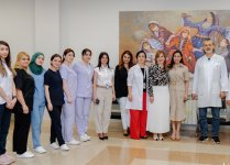 Heydər Əliyev Fondunun vitse-prezidenti Leyla Əliyeva “Məlhəm Hospital”ı ziyarət edib (FOTO)