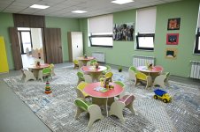 Prezident İlham Əliyev Ağdam şəhərində 1 nömrəli körpələr evi-uşaq bağçasının açılışında iştirak edib (FOTO)