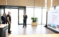 Prezident İlham Əliyev Ağdam Sənaye Parkında tütün məmulatlarının istehsalı müəssisəsinin açılışında iştirak edib (FOTO)