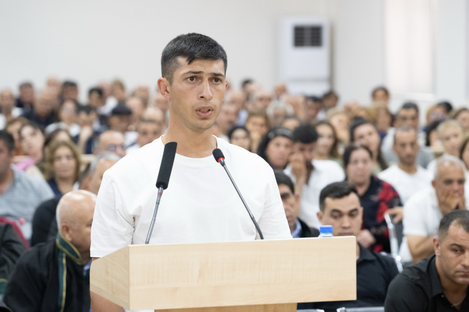 Ermənistan silahlı qüvvələrinin qalıqları və qeyri-qanuni erməni silahlı dəstələrinin törətdiyi təxribatlar nəticəsində zərər çəkmiş şəxslər məhkəmədə ifadə veriblər (FOTO)