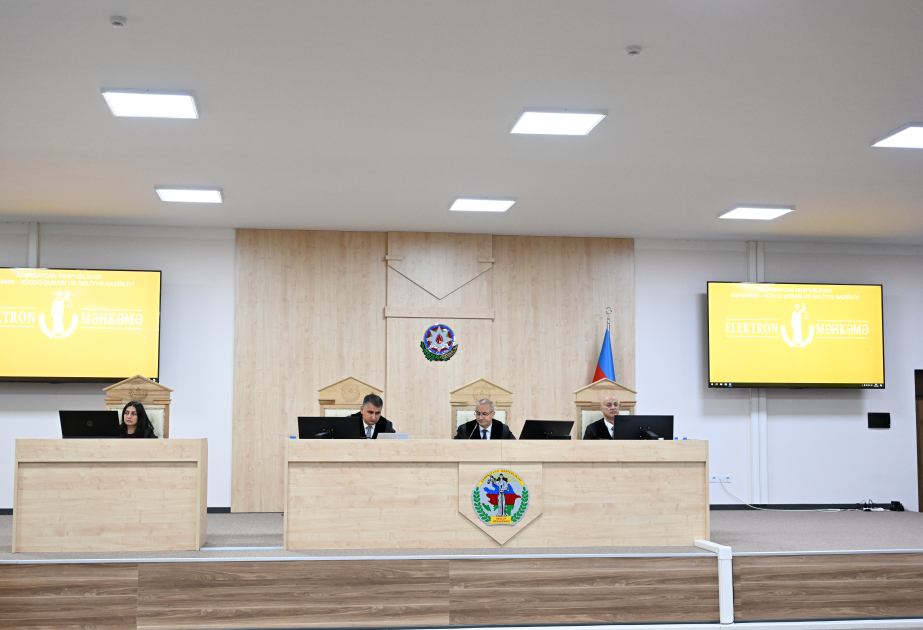 Ermənistan silahlı qüvvələrinin qalıqları və qeyri-qanuni erməni silahlı dəstələrinin törətdiyi təxribatlar nəticəsində zərər çəkmiş şəxslər məhkəmədə ifadə veriblər (FOTO)