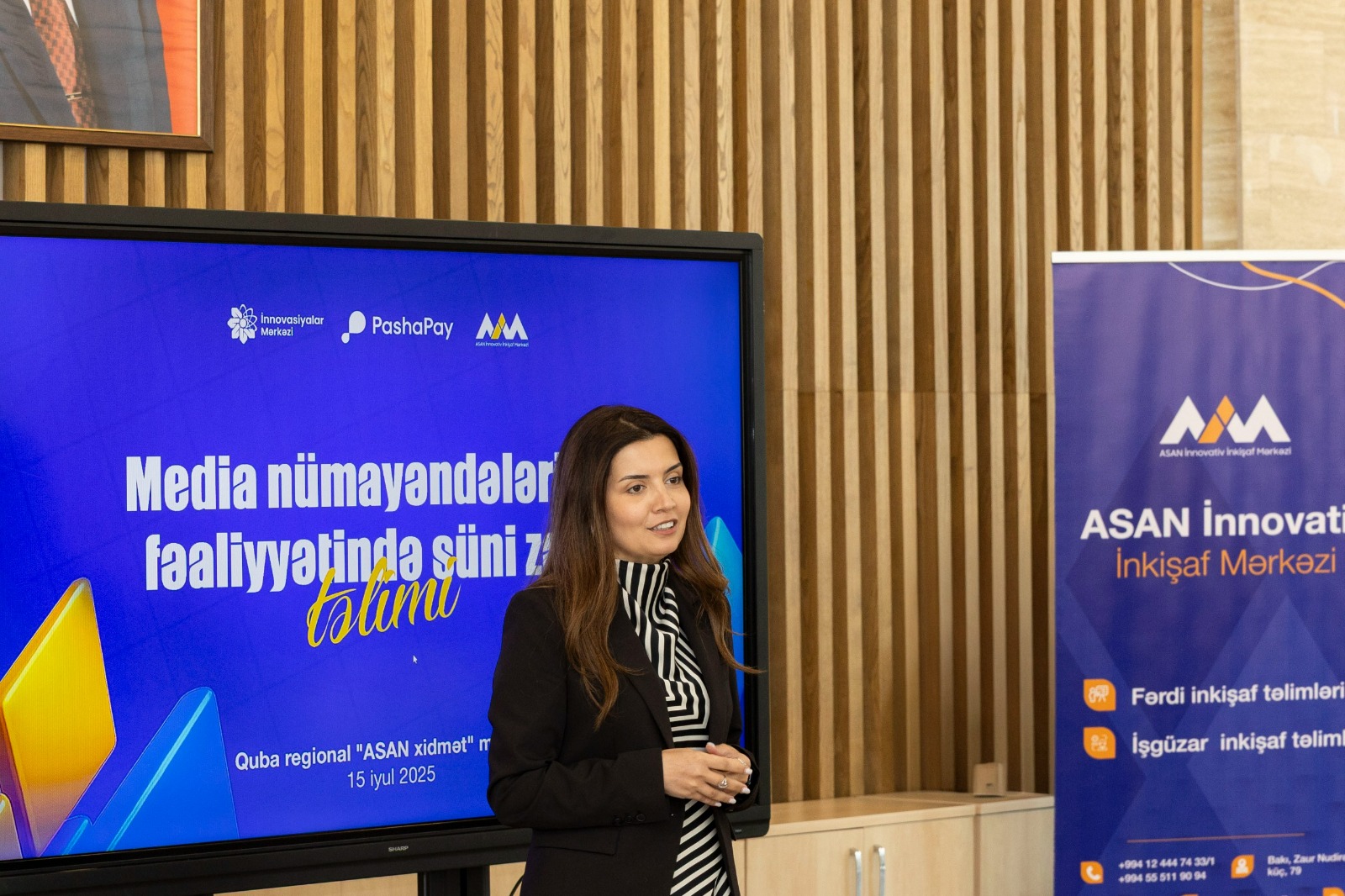 PashaPay və “ASAN xidmət” media nümayəndələri üçün süni zəka təlimi keçirib (FOTO)