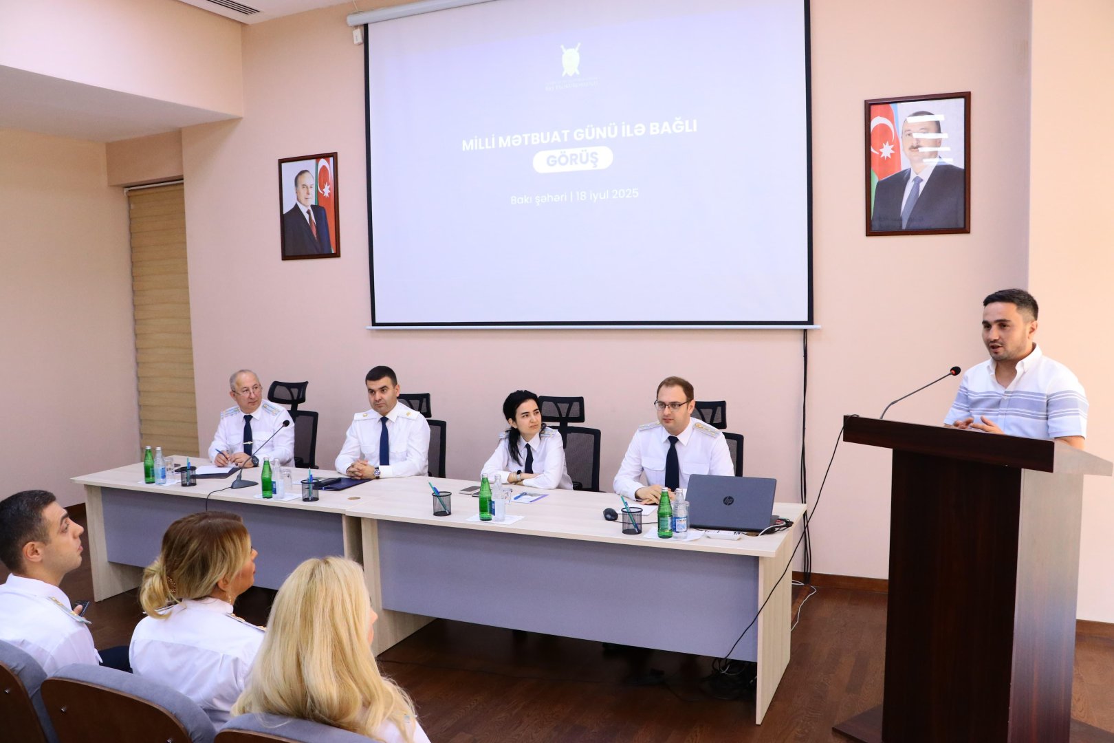 Baş Prokurorluqda Milli Mətbuat Günü münasibətilə media nümayəndələri ilə görüş keçirilib (FOTO)