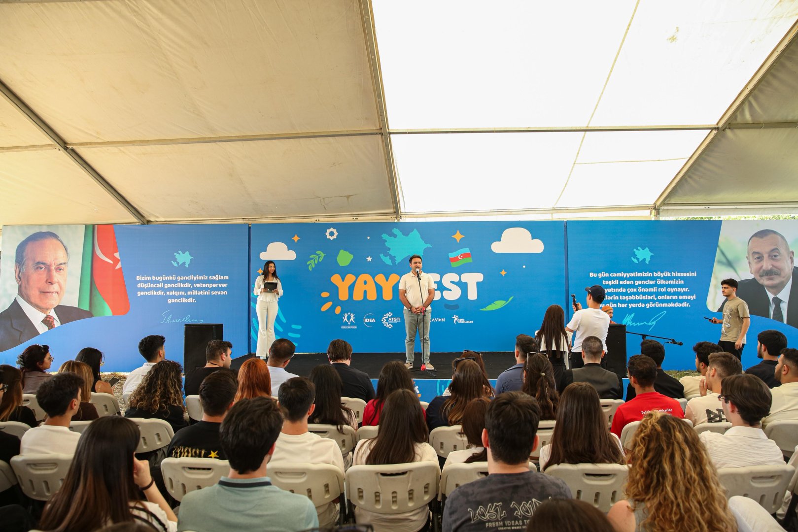 Gənclər “Yay Fest”də birgə dəyərlər ətrafında birləşərək həmrəy oldular (FOTO)