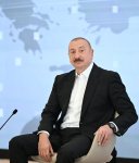Prezident İlham Əliyevin III Şuşa Qlobal Media Forumunun iştirakçıları ilə görüşü keçirilib (FOTO/VIDEO)