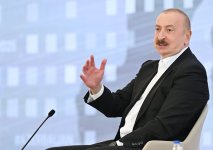 Prezident İlham Əliyevin III Şuşa Qlobal Media Forumunun iştirakçıları ilə görüşü keçirilib (FOTO/VIDEO)
