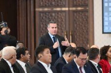 Prezident İlham Əliyevin III Şuşa Qlobal Media Forumunun iştirakçıları ilə görüşü keçirilib (FOTO/VIDEO)