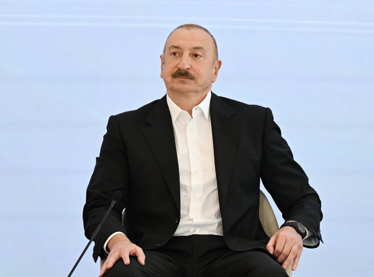 Prezident İlham Əliyevin III Şuşa Qlobal Media Forumunun iştirakçıları ilə görüşü keçirilib (FOTO/VIDEO)