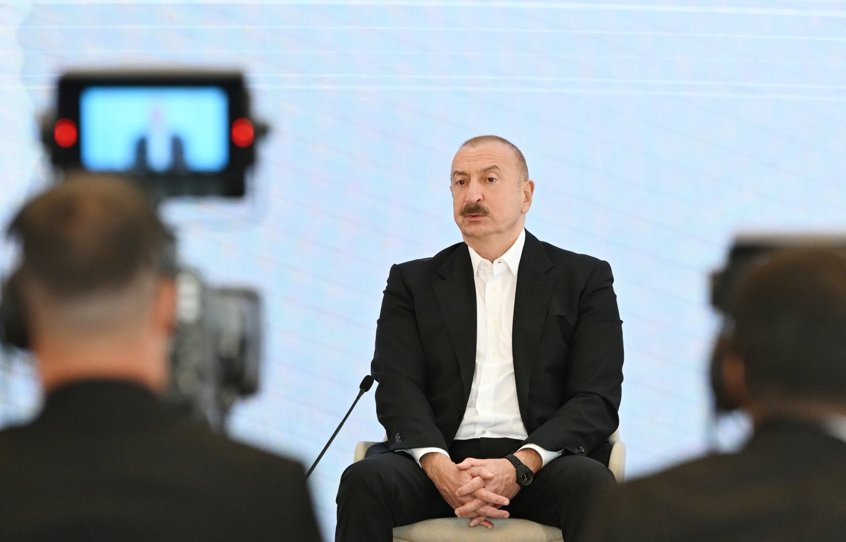 Prezident İlham Əliyevin III Şuşa Qlobal Media Forumunun iştirakçıları ilə görüşü keçirilib (FOTO/VIDEO)