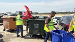 Çimərliklərdə təxirəsalınmaz tədbirlər görülür (FOTO)