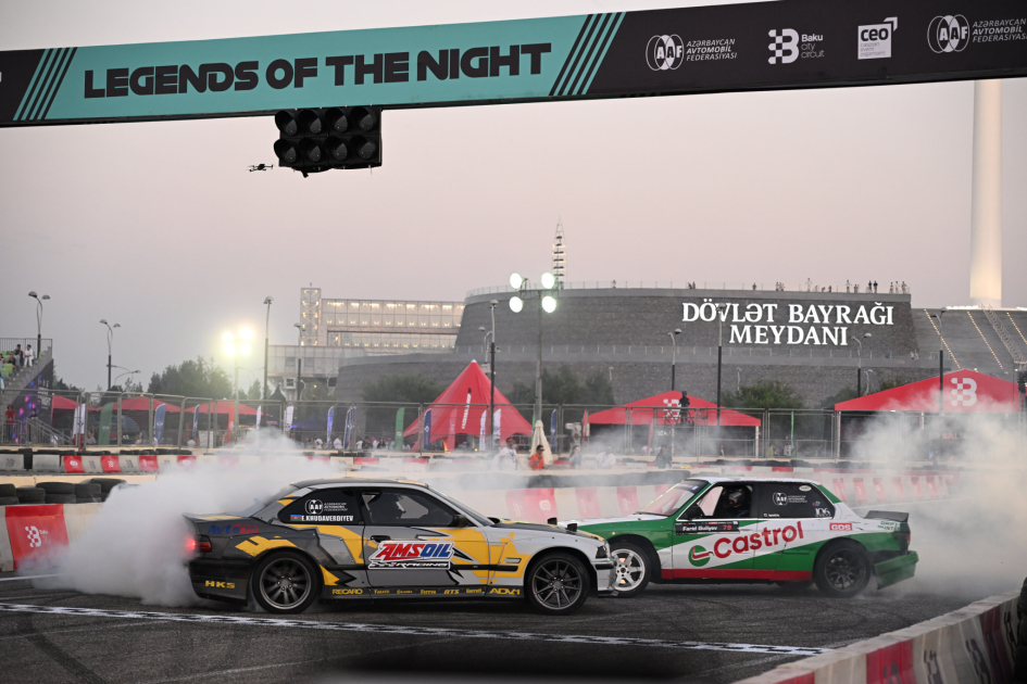 "Gecənin əfsanələri" Bakıda coşqu yaratdı: "Legend Cars", kartinq finalı və drift-şou bir arada (FOTO)