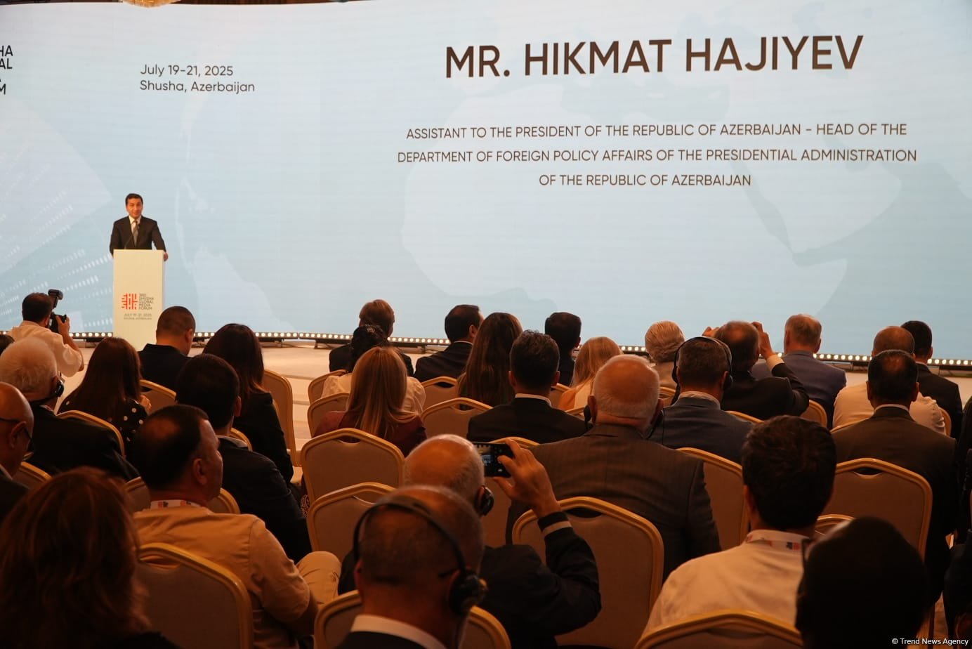 3-cü Şuşa Qlobal Media Forumu işinə davam edir (FOTO)