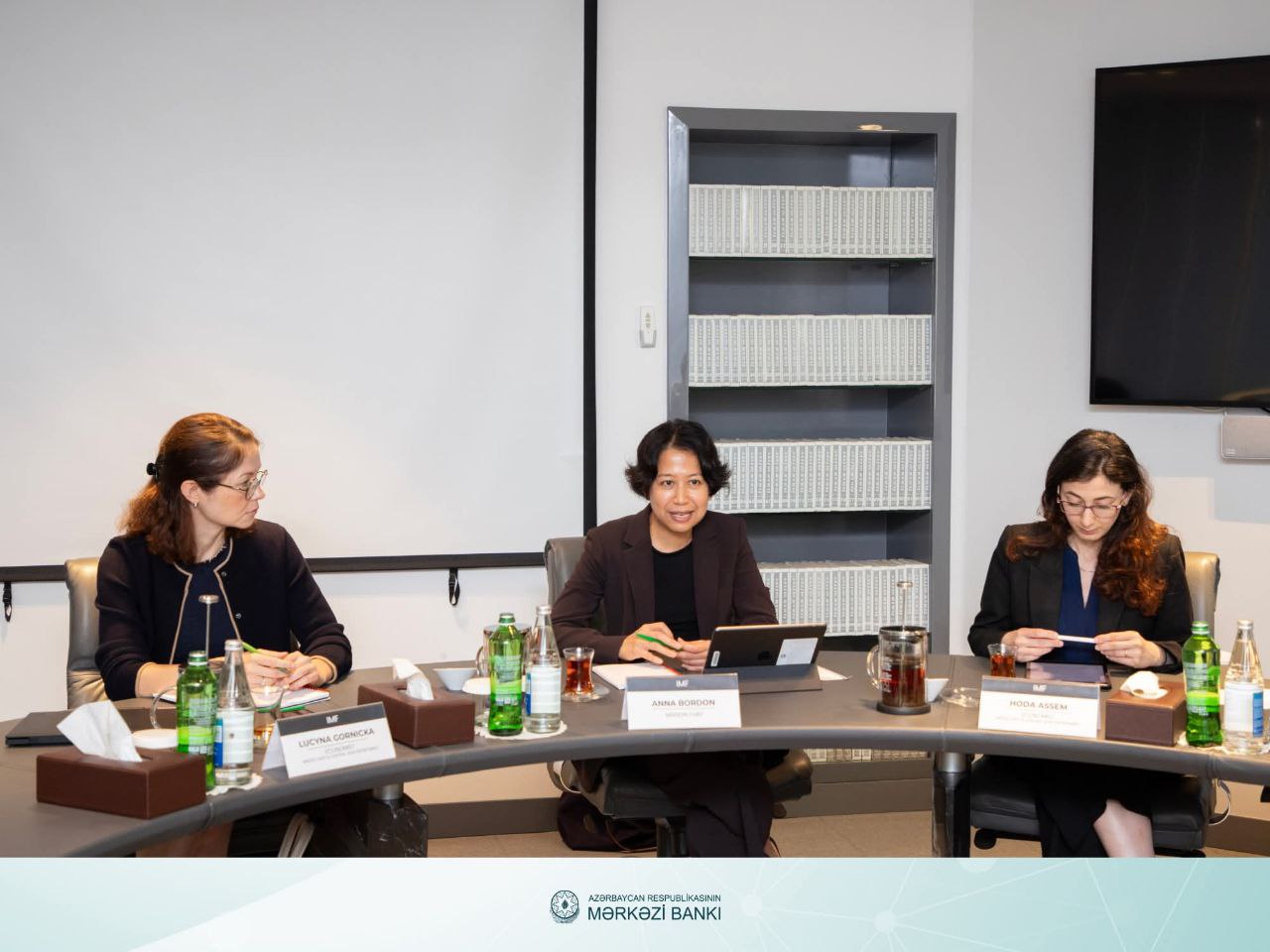 Mərkəzi Bank və BVF mövcud əməkdaşlığın dərinləşdirilməsini dəyərləndiriblər (FOTO)