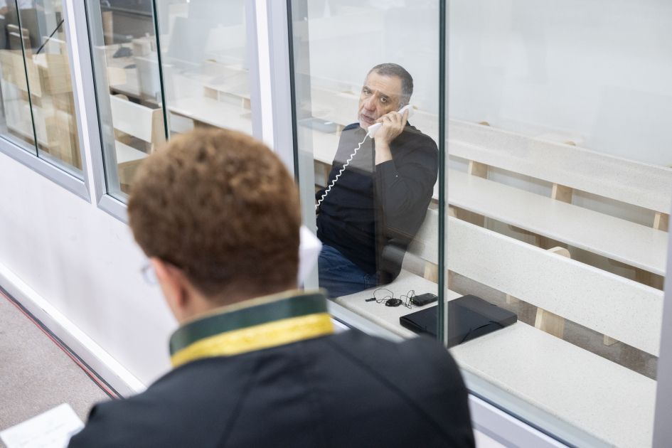 Ruben Vardanyanın məhkəməsində zərərçəkmiş şəxslər və zərərçəkmişlərin hüquqi varisləri ifadə veriblər (FOTO)