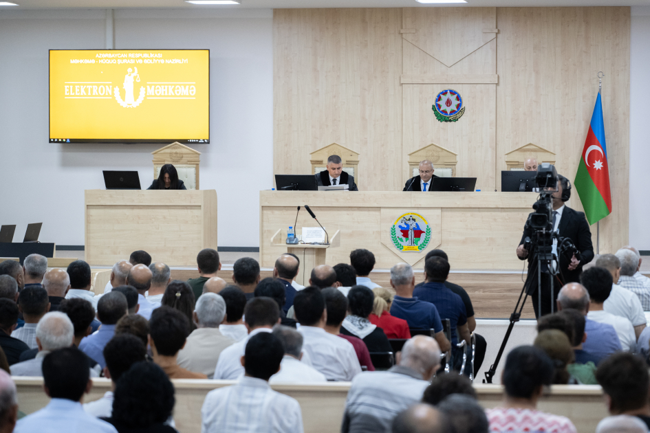 Ruben Vardanyanın məhkəməsində zərərçəkmiş şəxslər və zərərçəkmişlərin hüquqi varisləri ifadə veriblər (FOTO)