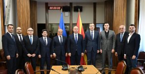 Azərbaycan və Şimali Makedoniya iqtisadi əməkdaşlığın şaxələndirilməsi imkanlarını dəyərləndiriblər (FOTO)