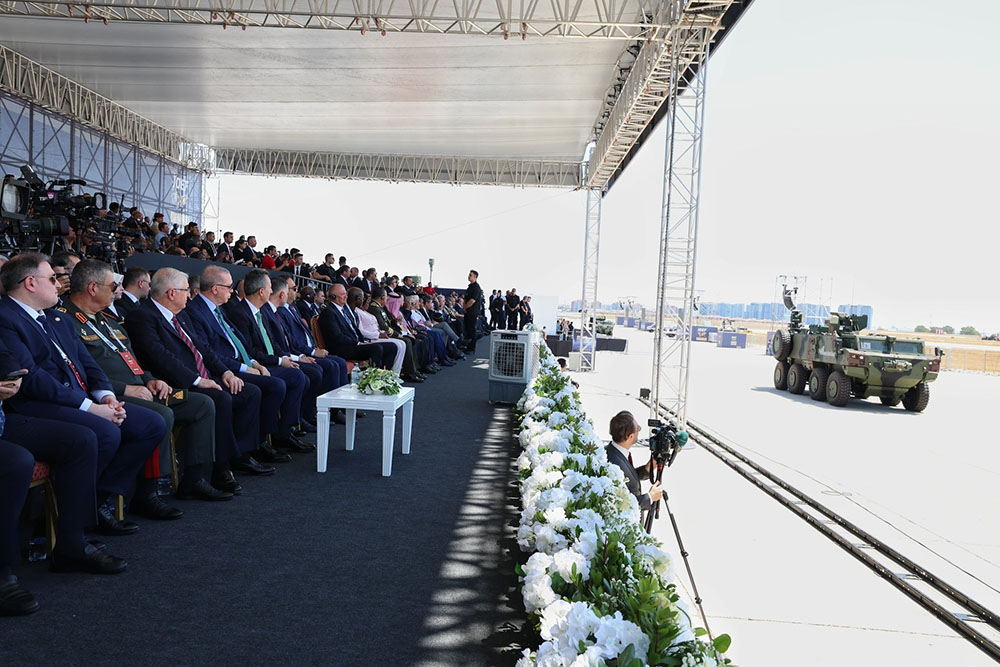 Müdafiə Nazirliyinin rəhbər heyəti Türkiyədə səfərdədir (FOTO)