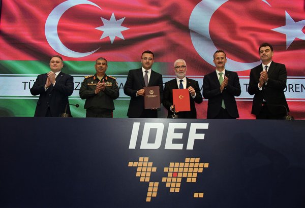 “IDEF 2025”də imzalanma mərasimi keçirilib