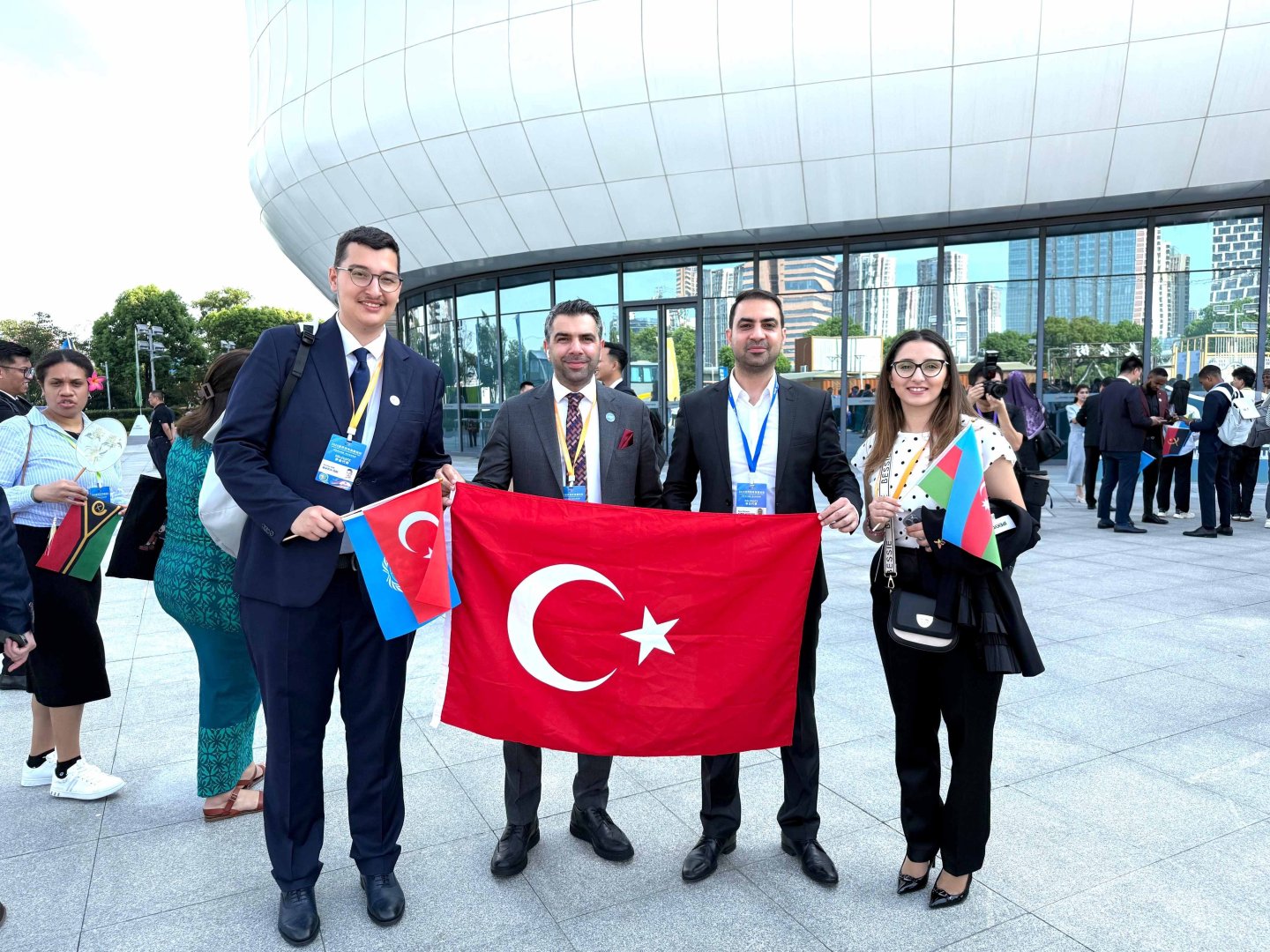 Azərbaycan Dünya Gənclər İnkişaf Forumunda təmsil edilib (FOTO)