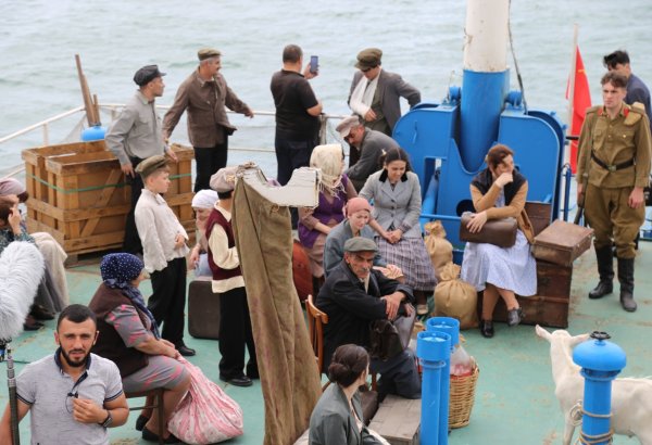 Azərbaycanın ilk qadın gəmi kapitanı haqqında bədii film çəkilir (FOTO)