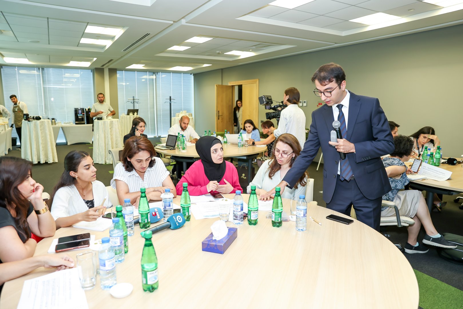 Neft Fondu media nümayəndələri üçün təlim keçirib (FOTO)