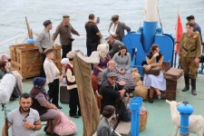 Azərbaycanın ilk qadın gəmi kapitanı haqqında bədii film çəkilir (FOTO)