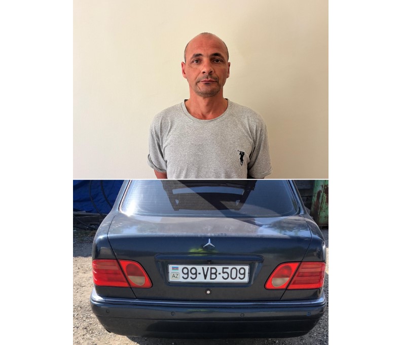 Qusarda narkotikin təsiri altında avtomobil idarə edən sürücü tutulub