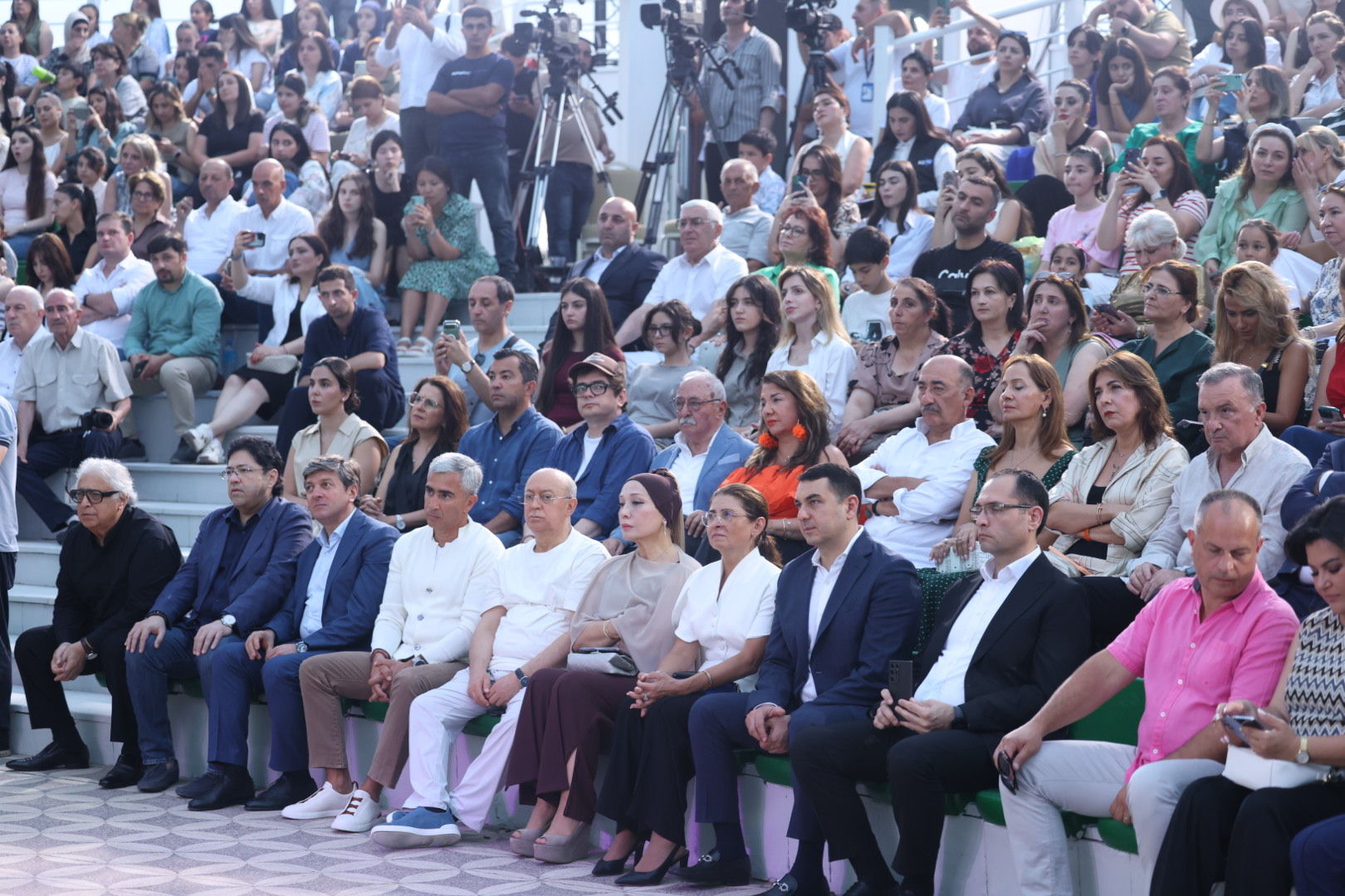 XIV Qəbələ Beynəlxalq Musiqi Festivalının təntənəli açılış mərasimi olub (FOTO)