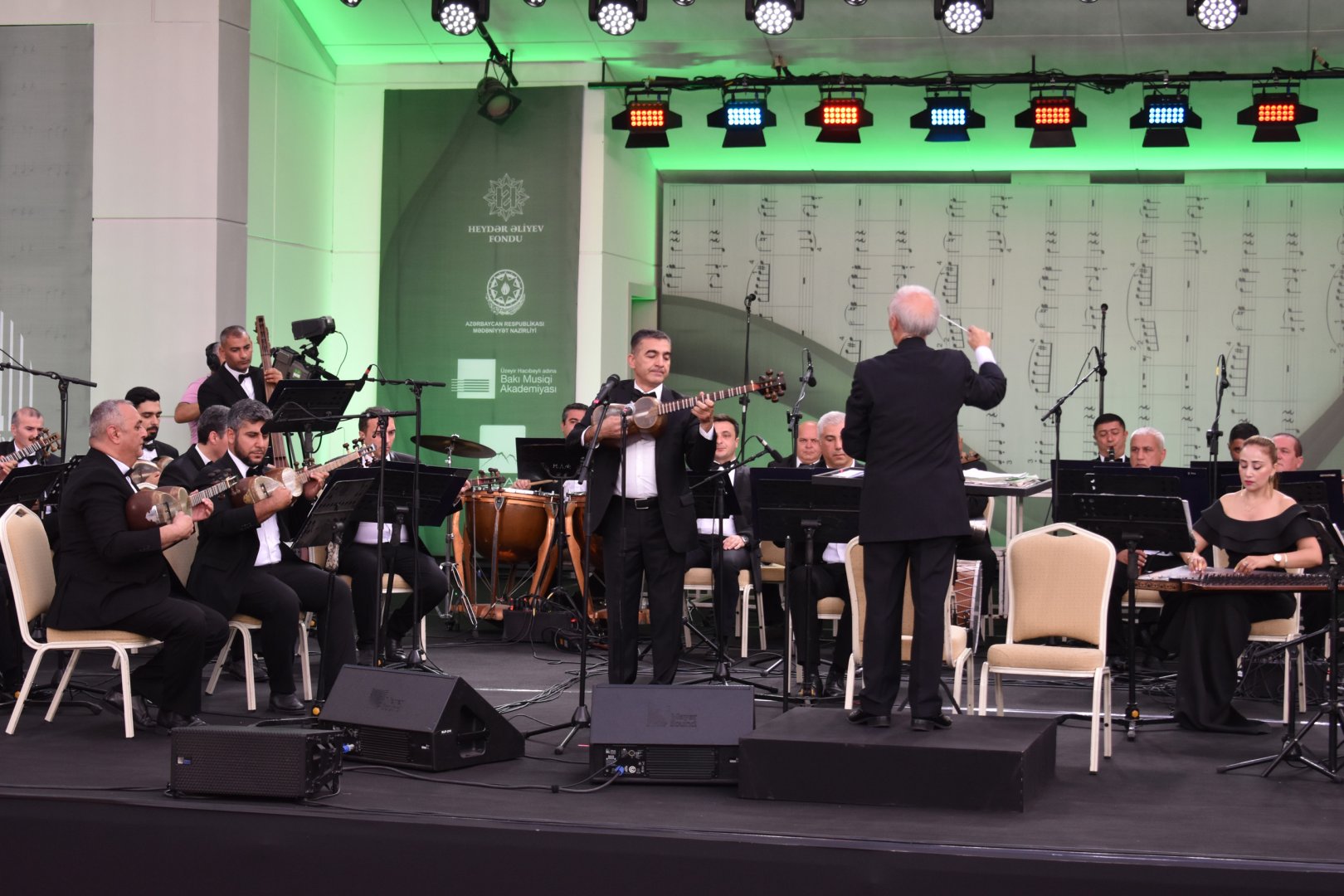 XIV Qəbələ Beynəlxalq Musiqi Festivalının təntənəli açılış mərasimi olub (FOTO)