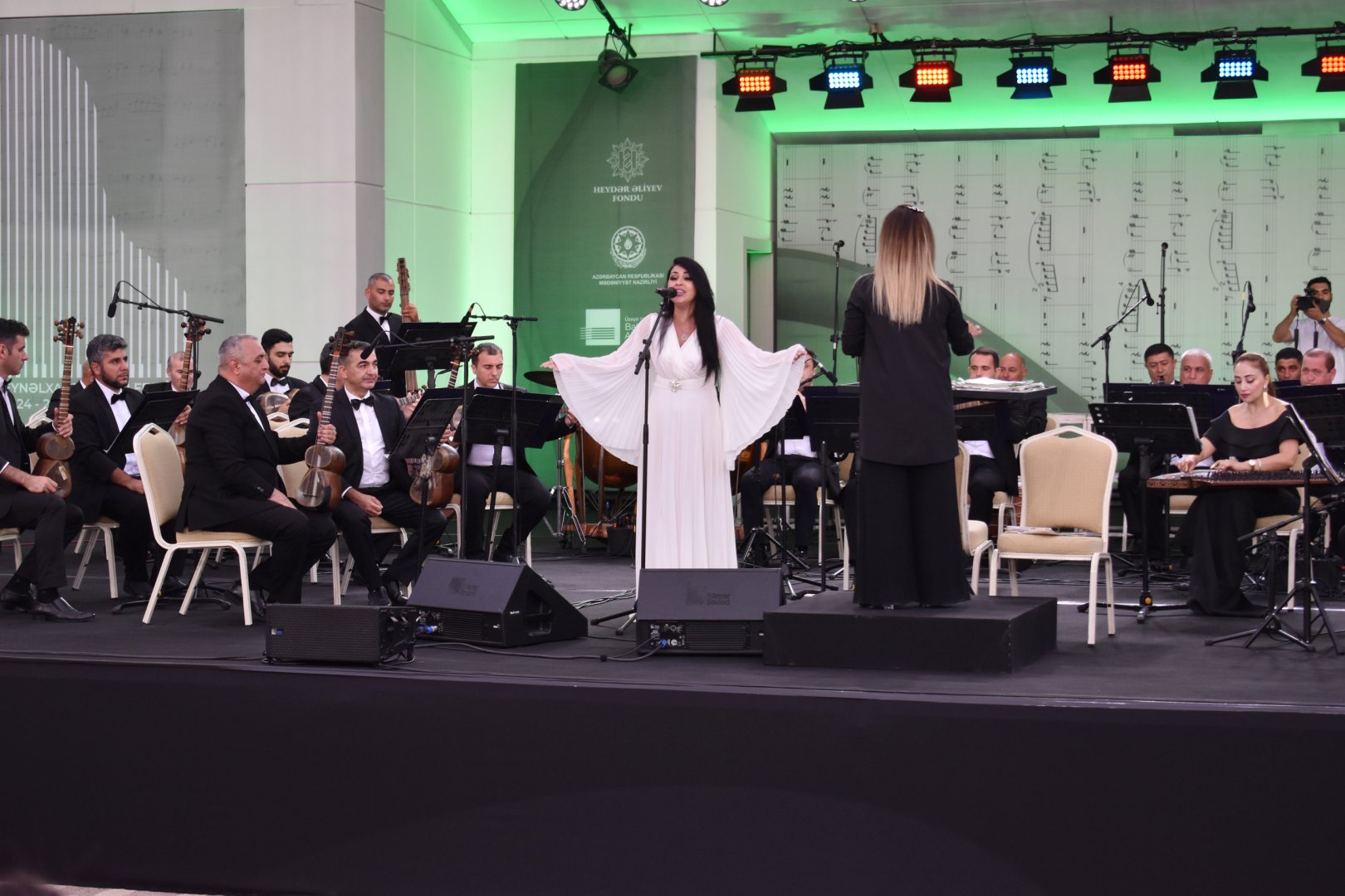 XIV Qəbələ Beynəlxalq Musiqi Festivalının təntənəli açılış mərasimi olub (FOTO)