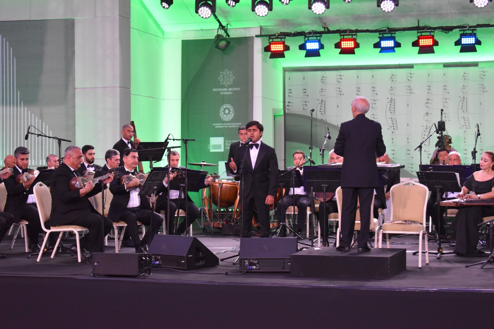 XIV Qəbələ Beynəlxalq Musiqi Festivalının təntənəli açılış mərasimi olub (FOTO)