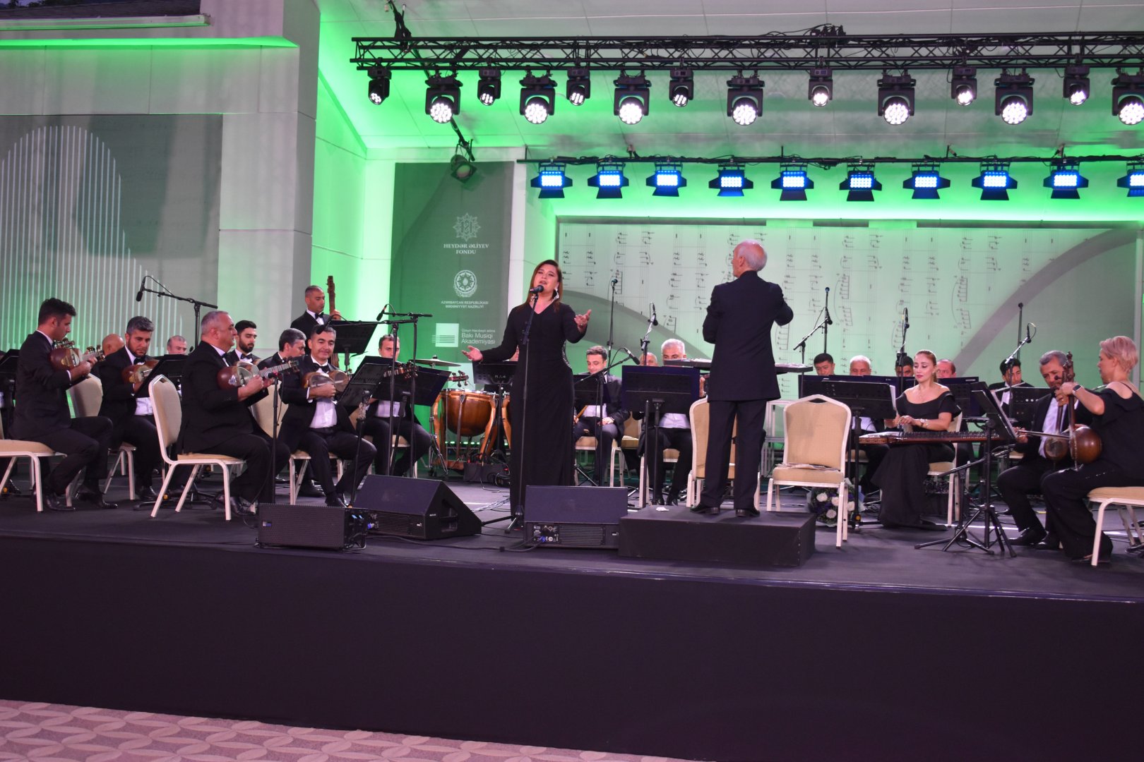 XIV Qəbələ Beynəlxalq Musiqi Festivalının təntənəli açılış mərasimi olub (FOTO)