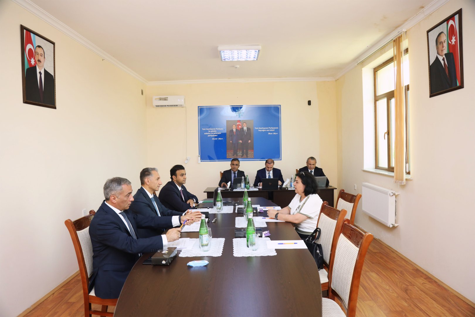 Nazir Rəşad Nəbiyev Füzulidə vətəndaşları qəbul edib (FOTO)